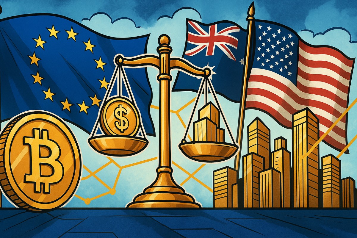 Europa, Australia y EE.UU. definen el futuro cripto con regulaciones, stablecoins y expansión empresarial