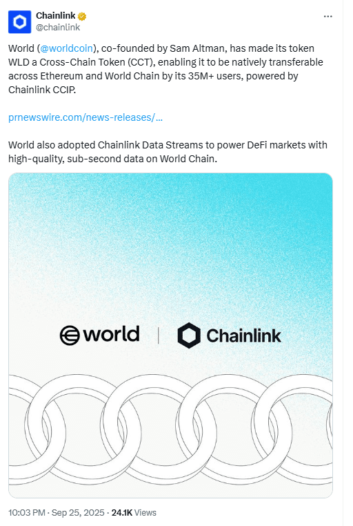 Is Chainlink (LINK) Quietly Locking Down Enterprise and L2 Rails? …