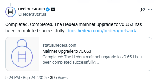Mainnet Done, Testnet Next—Does Hedera’s Upgrade Tighten Fees at L…