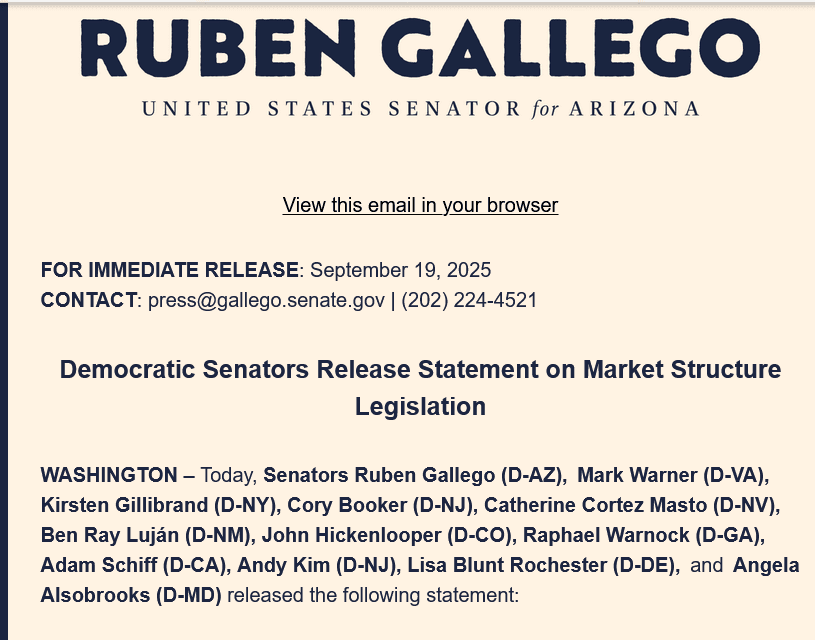 Who Will Write America’s Crypto Rulebook? The Fight Is On