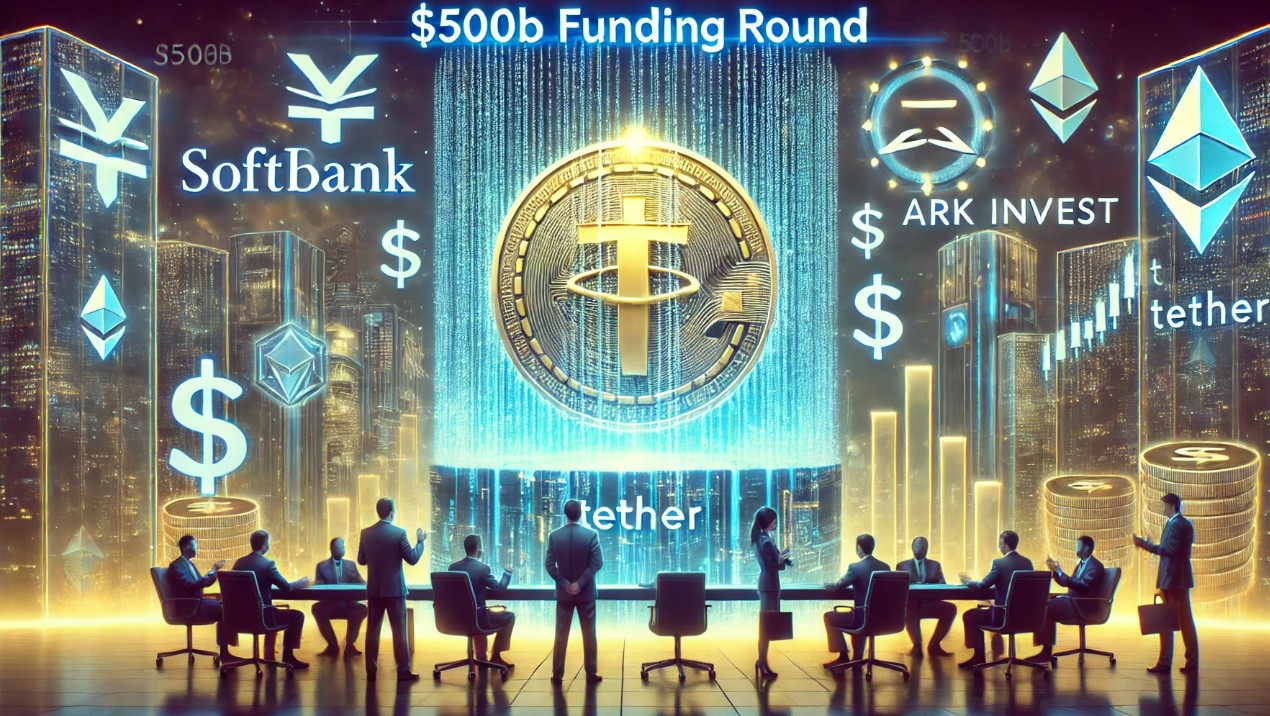 SoftBank, Ark Invest Among Potential Investors In Tether’s  Billion Funding Round