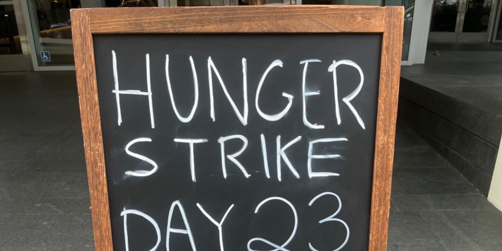 AI Doomer Still Starving During Week Four of Anthropic Hunger Strike