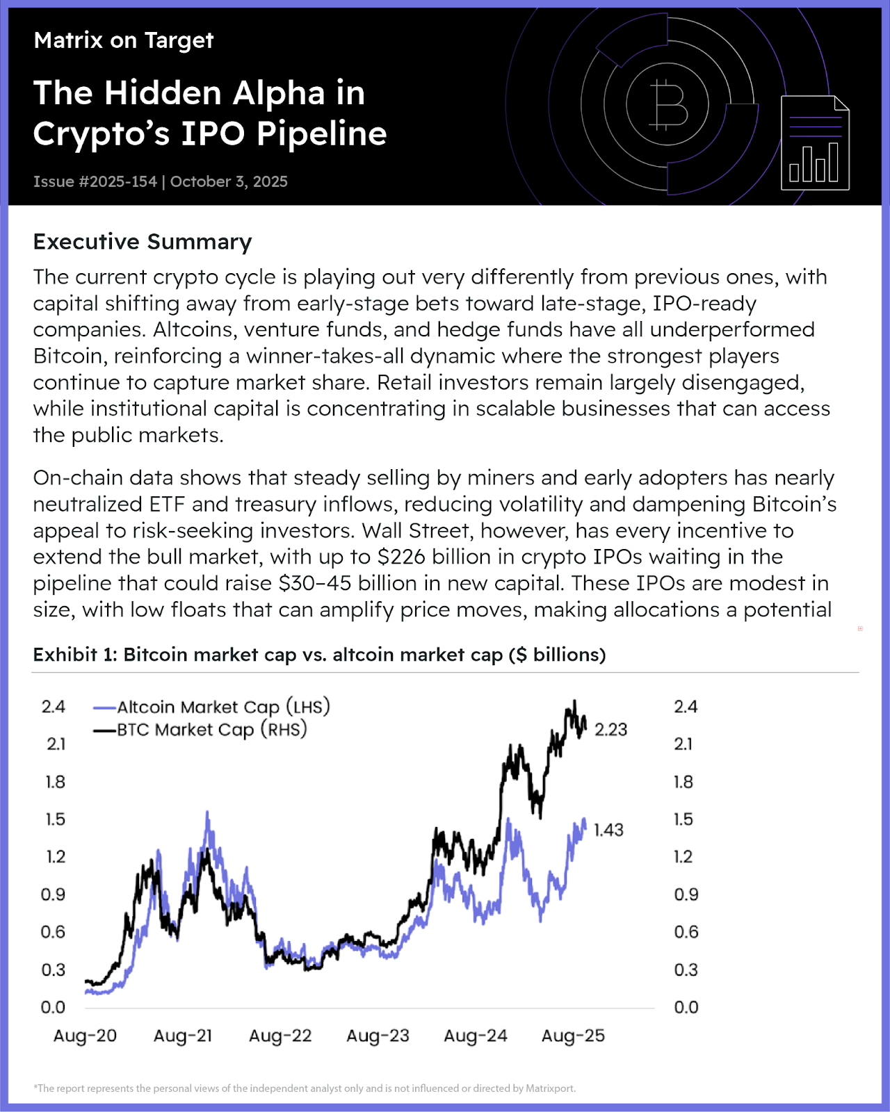 IPO-Ready Crypto Firms, Not Altcoins