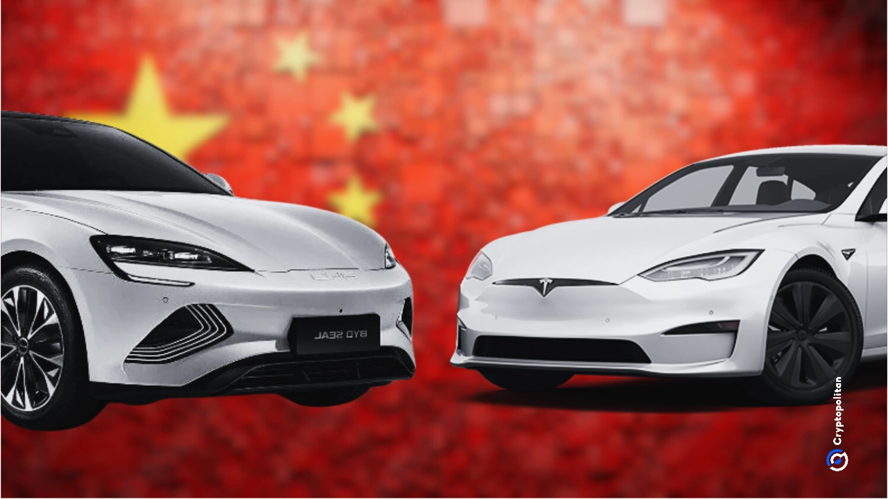 Nearly half of all new cars sold in China this year are either electric or hybrid