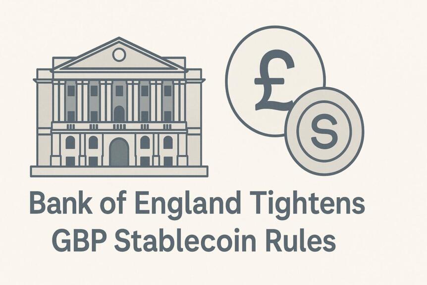 Bank of England Tightens GBP Stablecoin Rules