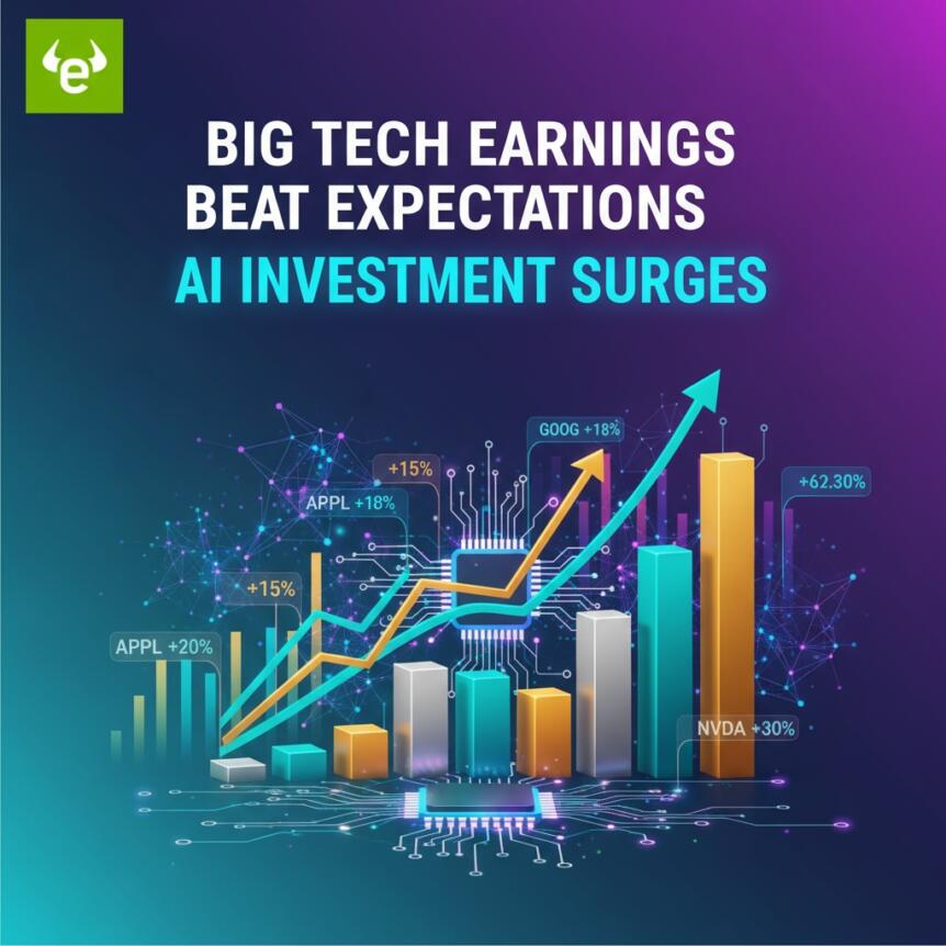 Big Tech Earnings Beat Expectations as AI Investment Surges