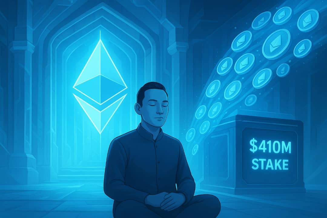 Justin Sun Stakes 0M in Ethereum as Whales Quietly Load Up » The Merkle News
