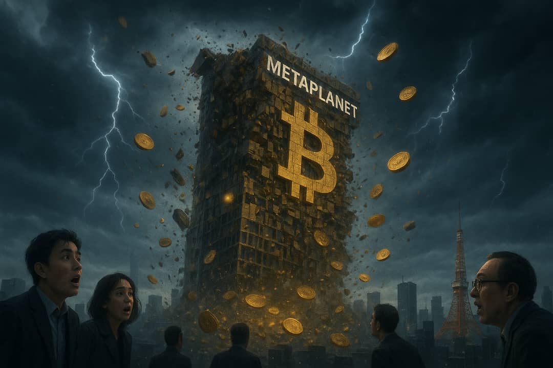 Metaplanet Collapses 78% From Its Peak as Bitcoin Strategy Unravels » The Merkle News