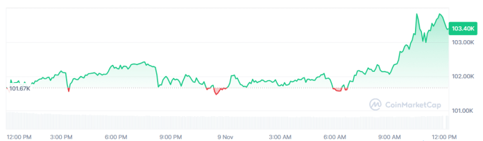 El precio de Bitcoin repunta este domingo tras un inquietante anuncio de Trump