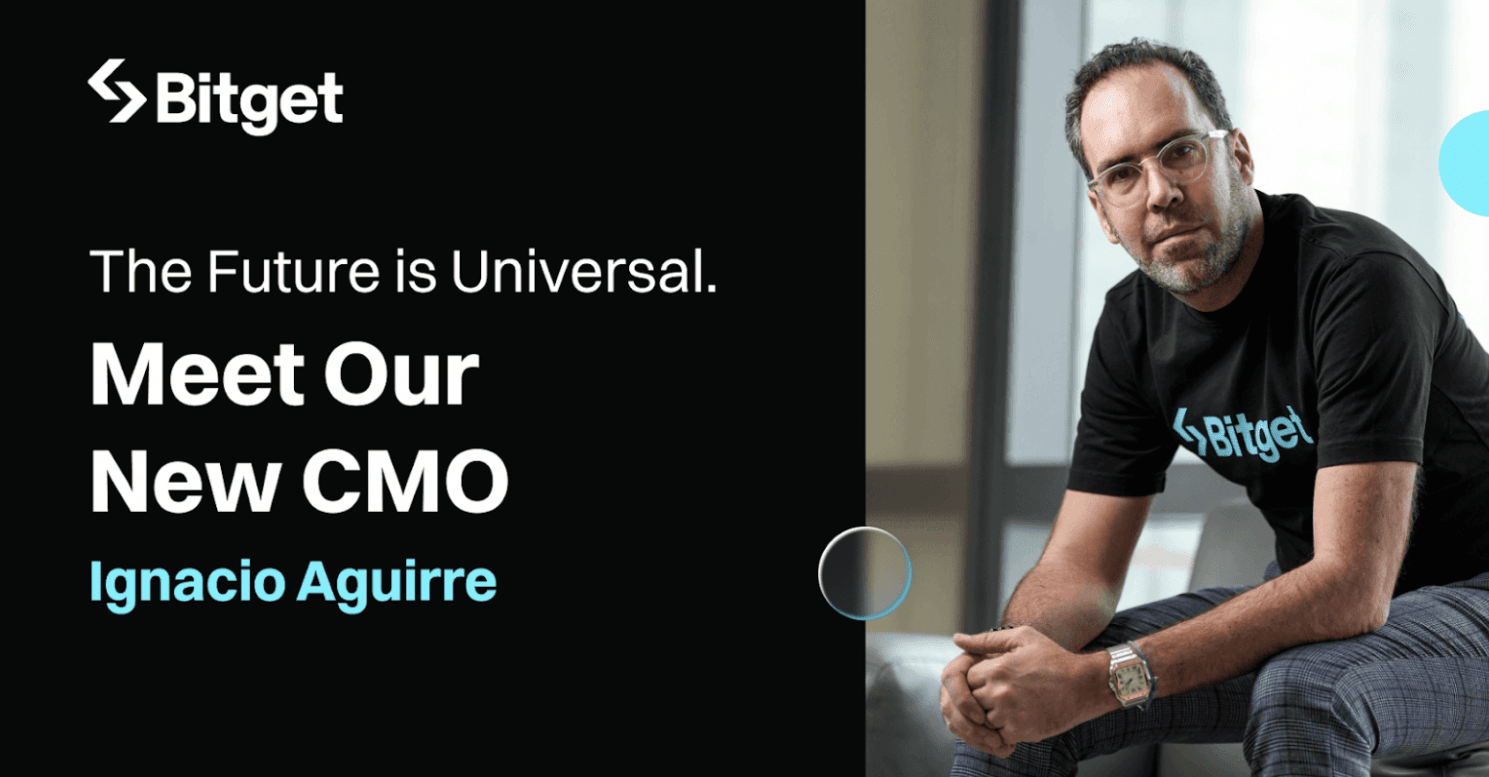 Bitget Appoints Ignacio Aguirre Franco as Chief Marketing Officer to Drive Global Growth