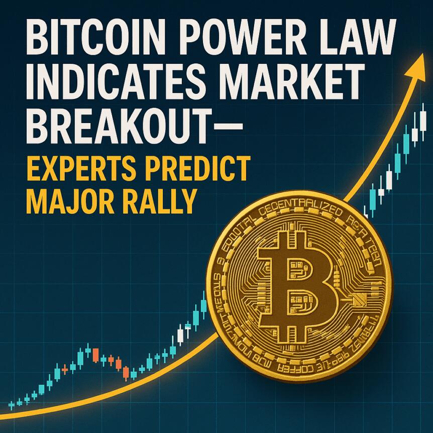 Bitcoin Power Law Indicates Market Breakout—Experts Predict Major Rally
