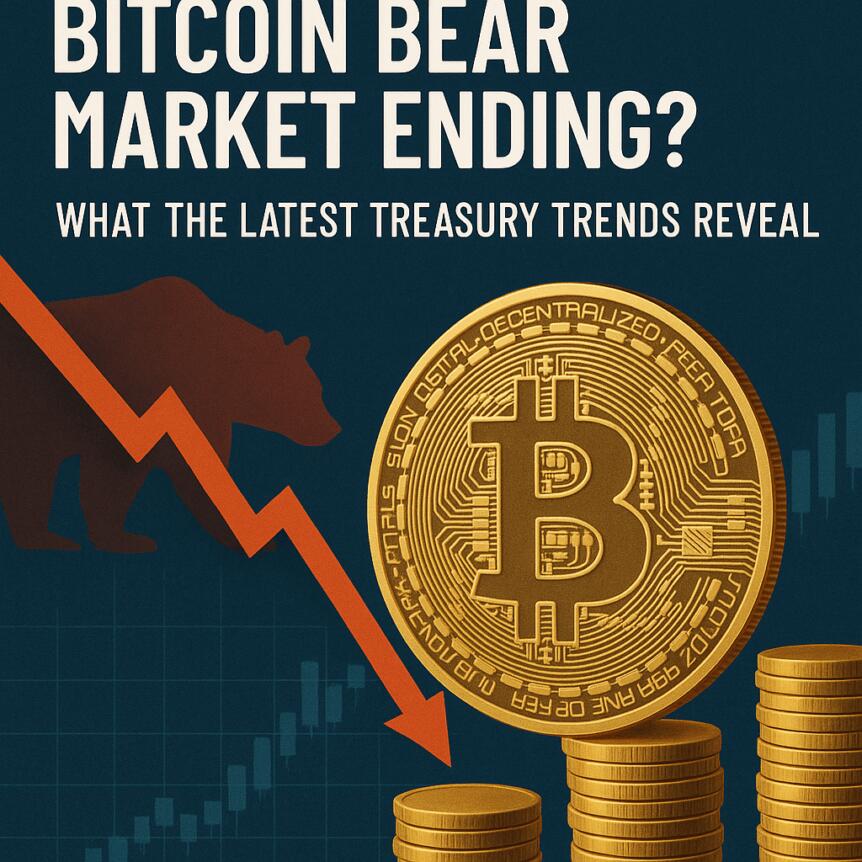 Is the Bitcoin Bear Market Ending? What The Latest Treasury Trends Reveal