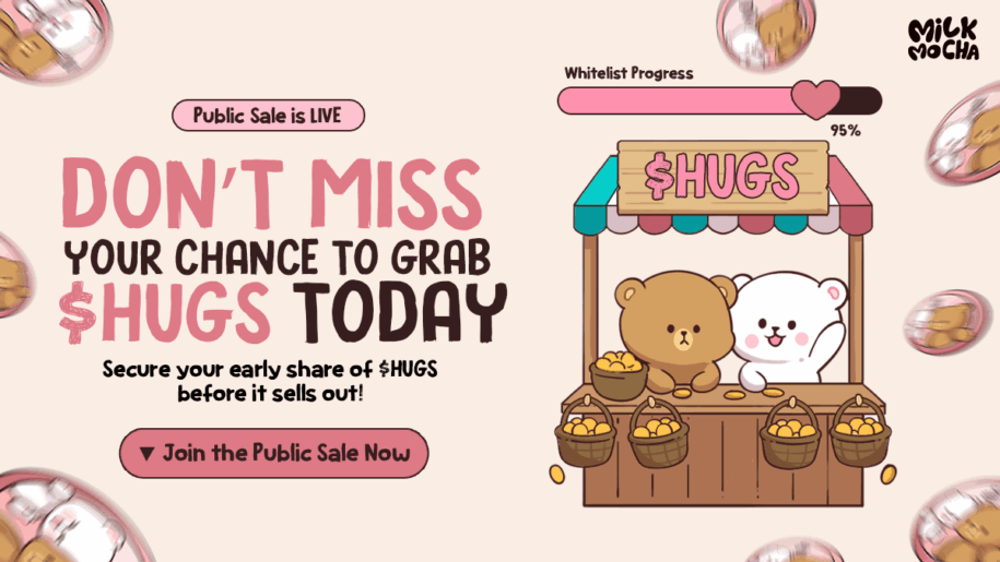 Missed the Last Bull Run on ADA & ETH? The Milk Mocha’s $HUGS Presale Is Your Next Early Window